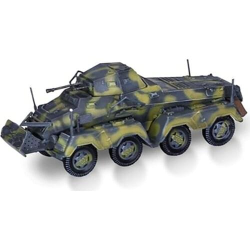 1:72 Scale 60600 German Wheeled Armored Vehicle Model Vehicle for Collection Gift Toy Collection Gift Souvenir