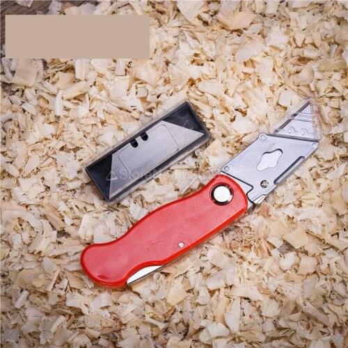 1Set Folding Knife Heavy Duty Pipe Cutter Stainless Steel Utility With Blades Outdoor Survival Tools Folding Knife Heavy