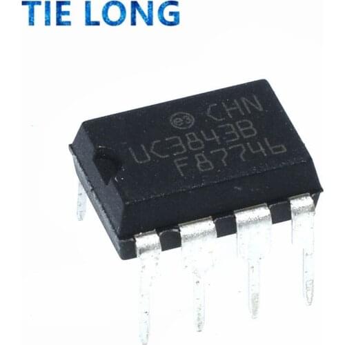 10pcs/lot UC3843B UC3843AN UC3843BN UC3843AL KA3843 UC3843 3843 DIP-8 In Stock