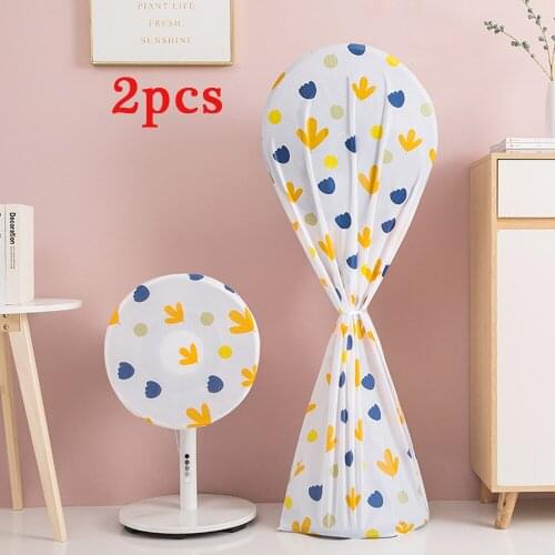 2pcs Protective Safety Products Prevent Your Babys Fingers From Reaching the Fan Desktop Fan Cover Floor Fan Dust Cover