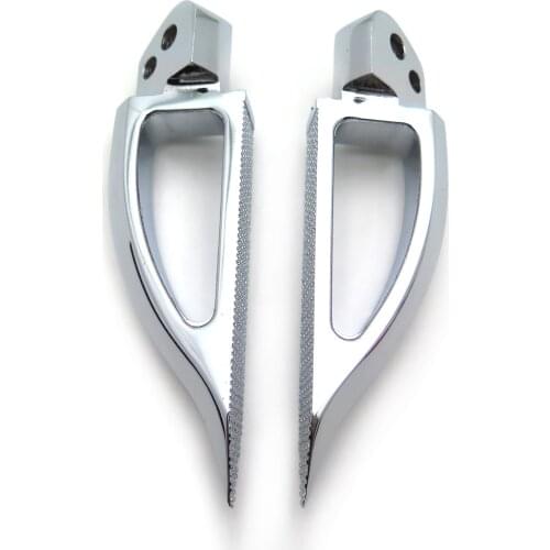 Motorcycle accessories Blade Style rear Foot Peg for 1999-2007 Suzuki GSX 1300R Hayabusa GSX-R 600 750 1000 Silver