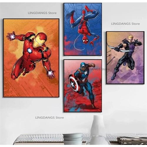 5d Diy Diamond Painting Disney Spiderman Superhero Anime Iron Man Diamond Mosaic Embroidery Cross Stitch Kits Home Decor Gift