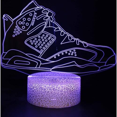 Sports Shoes ChildrenS Night Light Decoration For Bedroom Backlight Kawaii Led Lights For Room Mood Light Leds Fairy Lights