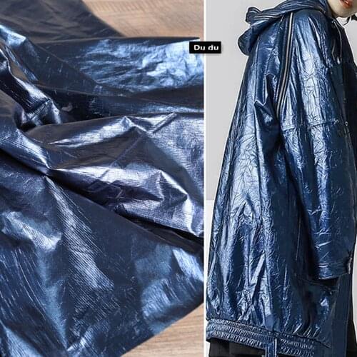 45*142cm Coated breathing paper Clothing Fabric Hard Tyvek Wash paper doesn't tear easily Waterproof Fabric DIY