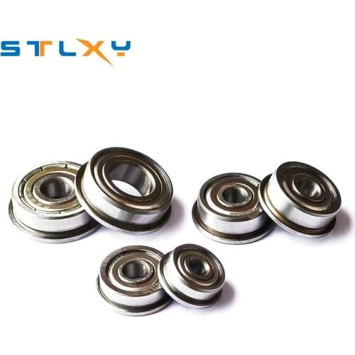 Flange Ball Bearing 608zz 623zz 624zz 625zz 635zz 626zz 688zz 3D Printers Parts Deep Groove Flanged Pulley Wheel