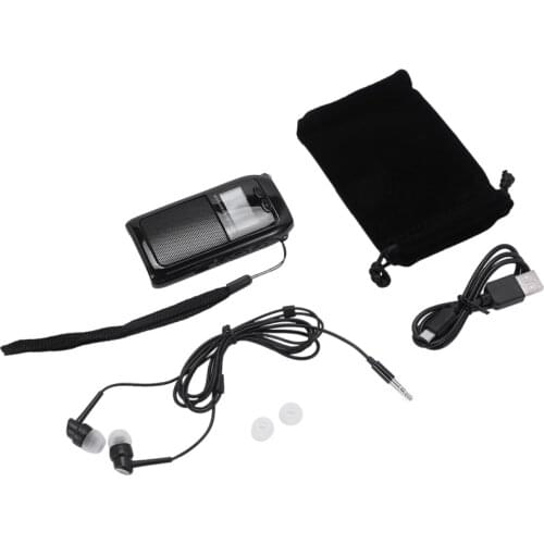 K605 Mini Pocket Radio Fm Am Sw Mw Digital Tuning Radio Receiver Mp3 Music Player Medium Wave / Short Wave / Fm Stereo Radio