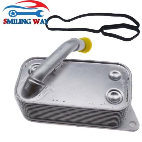 Engine Oil Cooler 11427525333 & Gasket Seal 11427525335 For BMW 128i 228i 320i 328i 428i 525i 528i 530i 535i X1 X3 X4 X5 X6 Z4