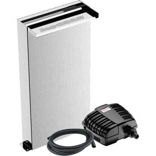 Stainless steel waterfall fountain nozzle water outlet,falling water waterfall,water curtain wall decoration landscape