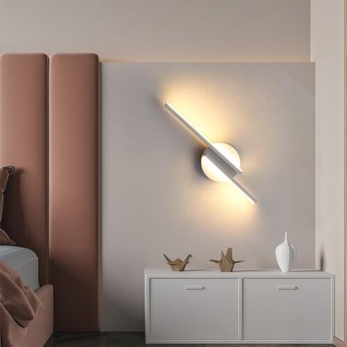 Wall Lamps LED black Modern lighting for home loft living bedroom Wall light sconce indoor bedside lamp led fixture
