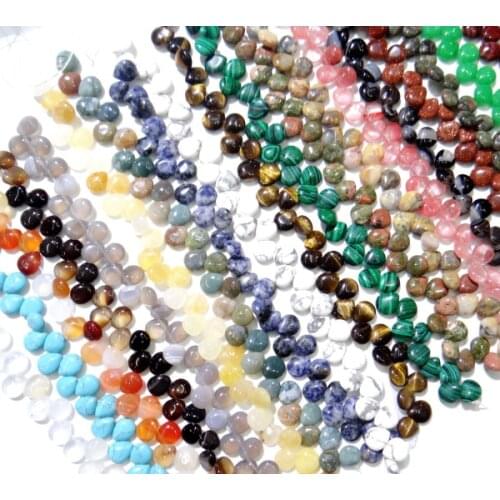 Natural stone Turquoise Quartz agate Opal water drop spacer bead 10*12mm for Diy charm Jewelry Making Bracelet Necklace 32pc/lot