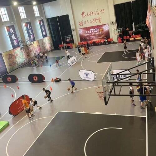 Beable High Quality Indoor Durable PVC Sports Court Flooring For Basketball