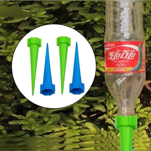 Adjustable Selt Watering Flower Stakes Watering Spike Automatic Drip Irrigation For Plant 4pcs/ Set Waterers Spike Device 4