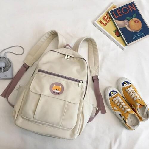 Teenage Shoulder Bags Teen Female Backpack Fashion Women Backpack Cute Girl School Bag Children Teenager Student Schoolbags