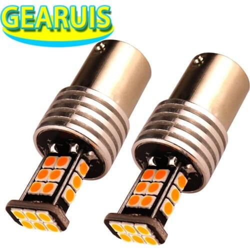 Super bright P21 P21/5W 1156 BA15S 24 SMD 3030 3W 0.25A LED 1157 BAY15D Car Tail Brake Turn Signal Led bulb reverse light White