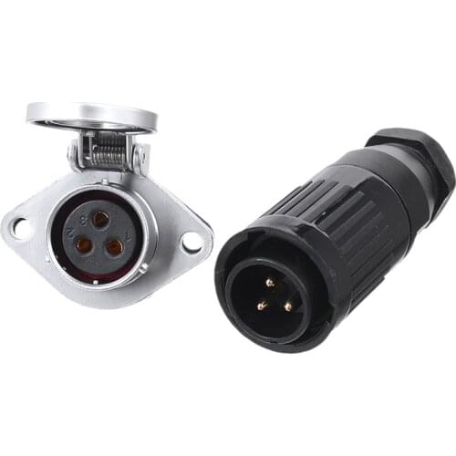 WP20 TF+Z Waterproof Plastic Industry Panel Electrical Power Connector M20 Aviation Male Plug Female Socket 2 3 4 5 7 9 12 Pin