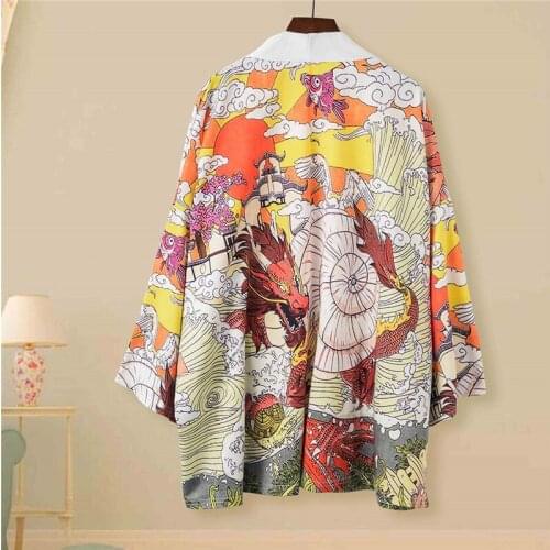 Yukata haori men Japanese kimono cardigan men samurai costume clothing kimono jacket mens kimono shirt yukata haori