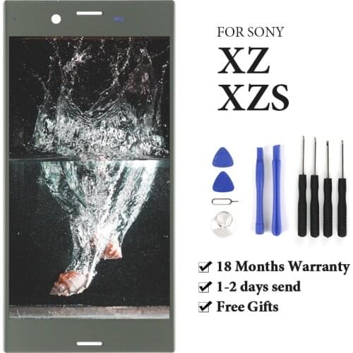 For Sony Xperia XZ LCD Display With Touch Screen With Frame Assembly Replacement For Sony Xperia XZS LCD F8331 F8332 G8231 G8232
