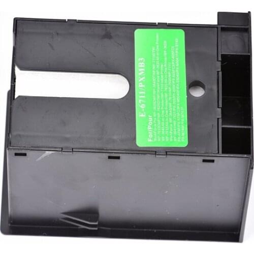 1PC x T6711 L1455 Ink Maintenance Box for Epson WF 3010 3520 3530 3540 3620 3640 7610 7620 7720 7110 7210 7510 7615 7710 7715