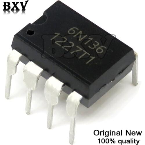 10piece) 6N136 DIP-8 DIP photoelectric coupler new and original