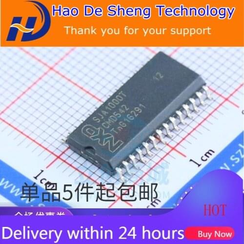 10PCS/LOT SJA1000T SOP-28 Network Card/CANTransceiver Controller New Original In Stock