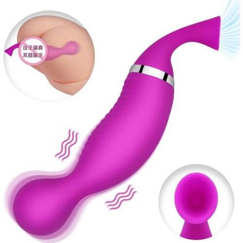 12 Modes Suction Vibrator Female Vagina G Spot Penis Clit Stimulator Anal Strapon Dildo Masturbator 18 Adult Sex Toys for Women
