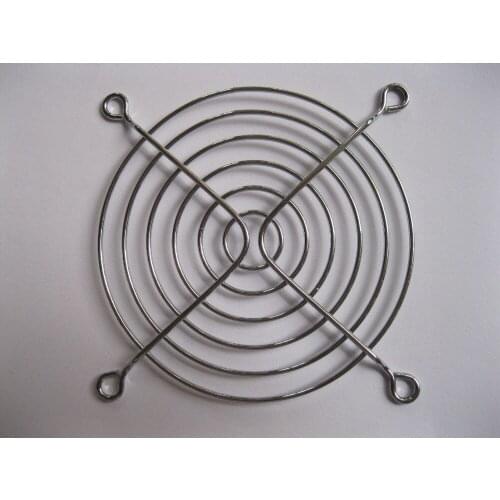 20 pcs DC Fan Grill Protector Finger Guard Silver Metal Used for 80x80mm Fan