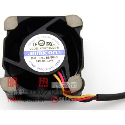 4020 KF0420B2MS-R 24V 1.5W Cooling fan 40 * 40 * 20MM