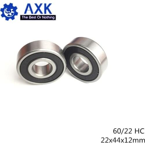 60/22 Hybrid Ceramic Bearing 22*44*12 mm ( 1PC ) Race Bike Front Rear Wheel 60 22 2RS LUU Hybrids Si3N4 Ball Bearings 60/22RS