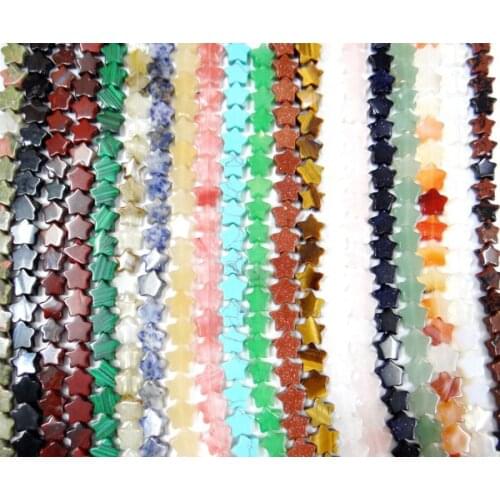 12*12mm Natural stone Quartz crystal Opal tiger eye Turquoises beads for Diy Jewelry Making Bracelet Necklace Accessories 20pcs
