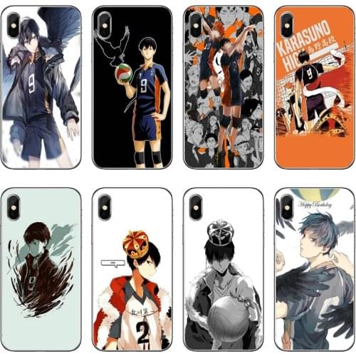 Tobio Kageyama Haikyuu Accessories Phone Case For Huawei P30 P20 Pro P10 P9 P8 Lite Y5 Y6 Y7 Y9 P Smart Plus 2018 2019