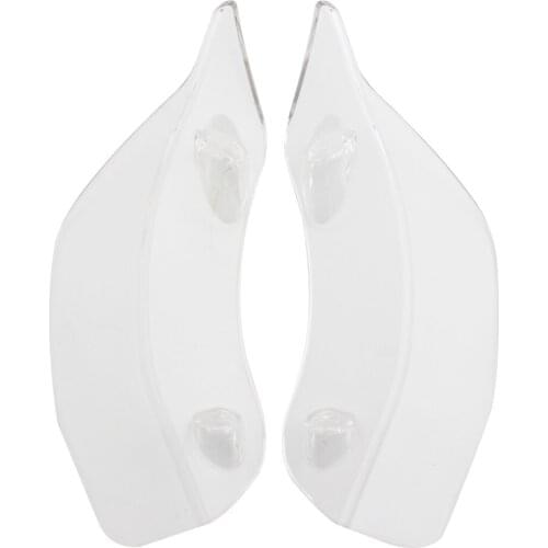 ABS Plastic Motorcycle Side Wing Windshield Air Deflector For Harley Touring Road Glide 2015-2020 Clear Fairing Accessories