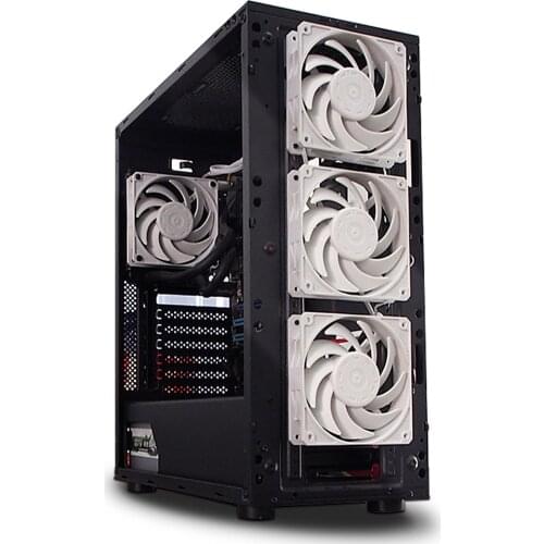 FANNER F-140 2000 RPM Water cooled radiator fan large air volume low noise Magnetic levitation fan