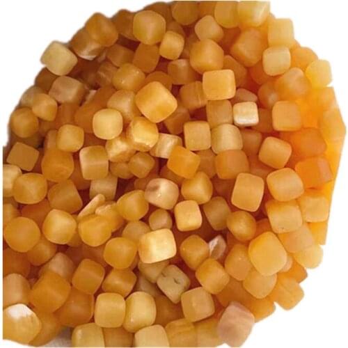 Hot sale natural healing crystal stones yellow topaz cube crystal tumbled stone for decoration