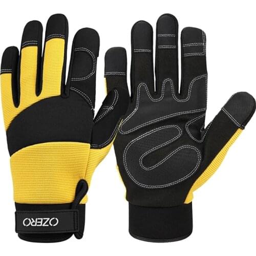 OZERO Moto Gloves Super Fiber Reinforced Leather Motocross Motorbike Biker Racing Car Riding Motorcycle Gloves Men 9022