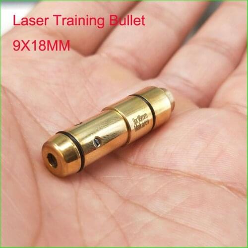 9X18MM laser ammo laser bullet laser trainer pistol laser cartridge for dry fire training
