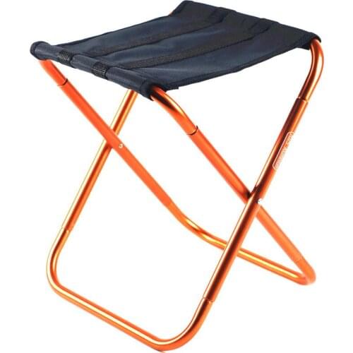 Lightweight Outdoor Compact Portable Aluminium Alloy Folding Fishing Stool Fishing Chair Collapsible Camping Seats Hiking Stool