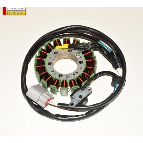 Magnetor stator suit for linhai400atv code is 24001