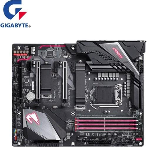 For Gigabyte GA Z390 AORUS PRO Motherboard LGA 1151 Z390 Used Desktop Mainboard M.2 nvme PCI-E X16