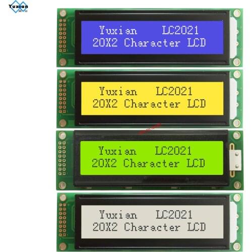 LCD display module 2002 20X2 blue green LC2021 instead WH2002A AC202D LHD44780