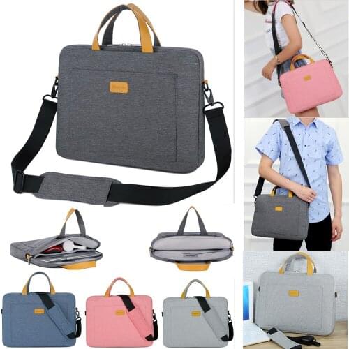 Nylon 13 14 15.6 Laptop Shoulder bag Sleeve Pouch Bag For Xiaomi air Macbook Air Pro Lenovo Dell HP Asus Acer Notebook Case