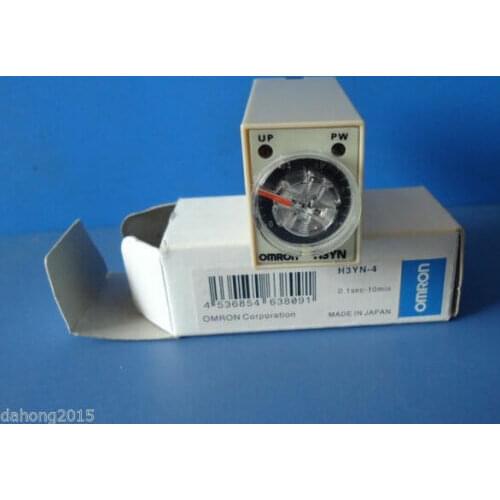New in box OMRON RELAY H3YN-4 100-120VAC #exp