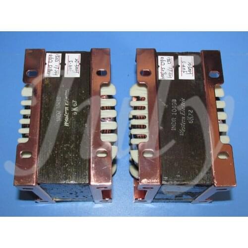 WE1048 iron core winding 5K single-ended output transformer, 8Ω16Ω output, specification E105X35mm,Frequency 26HZ-96KHZ -3DB