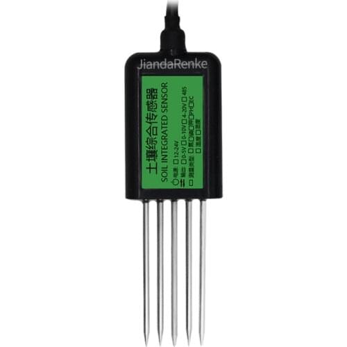 Soil PH EC NPK Temperature Humidity Comprehensive Digital Meter Sensor For Agricultural