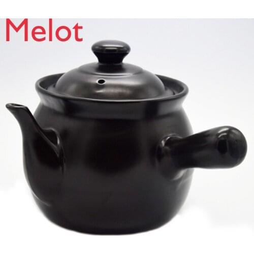 Chinese Medicine Pot Boiled Medicine Casserole Household Casserole Medicine Jar Ceramic Traditional Chinese Medicine Stew Pot