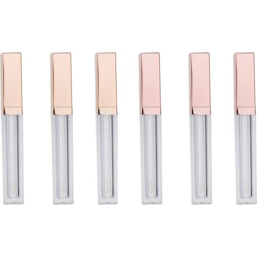 3Pcs 4ml Empty Lip Gloss Lipstick Tubes For Sample Refillable