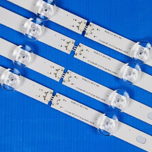 Repair LED Backlight Strip For LG 47LF5610 47LF5800 47LF5809 47LF5610-ZF 47LF5800-ZA 47" TV Backlight LED Bands Bars Lamps Strip