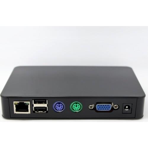 Free shipping Linux Thin Client network terminal Cloud computer Mini PC Station FL100 All Winner A10 256M RAM Linux 3.0 RDP 7.0