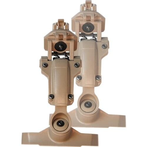 FMA Amp Tactical Noise Reduction Ear Helmet Is Connected To The Guide Rail Connecting The Bridge Connector