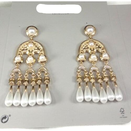 2019 Earing States Act The Role Ofing Is Tasted Sweet And Elegant Temperament Of Individual Character Vogue Pearl Earring A1-1