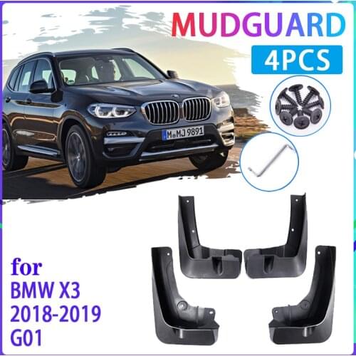Car Mud Flaps For BMW X3 G01 2018~2019 Mudguard Splash Guards Fender Mudflaps Auto Accessories